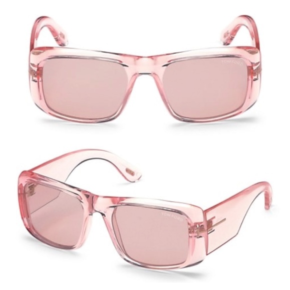 Tom Ford Accessories - New TOM FORD Aristotle Pink Square Sunglasses